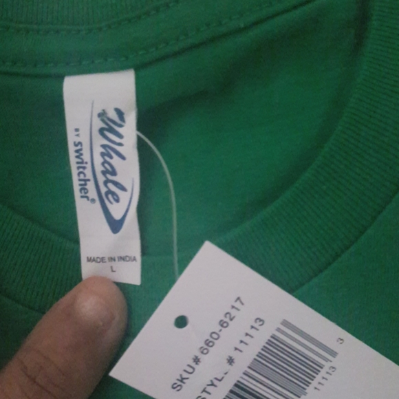 New w tag emerald green large men's t-shir… - Picture 5 of 5